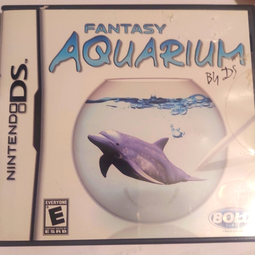 Fantasy Aquarium - Nintendo DS with Case & Book